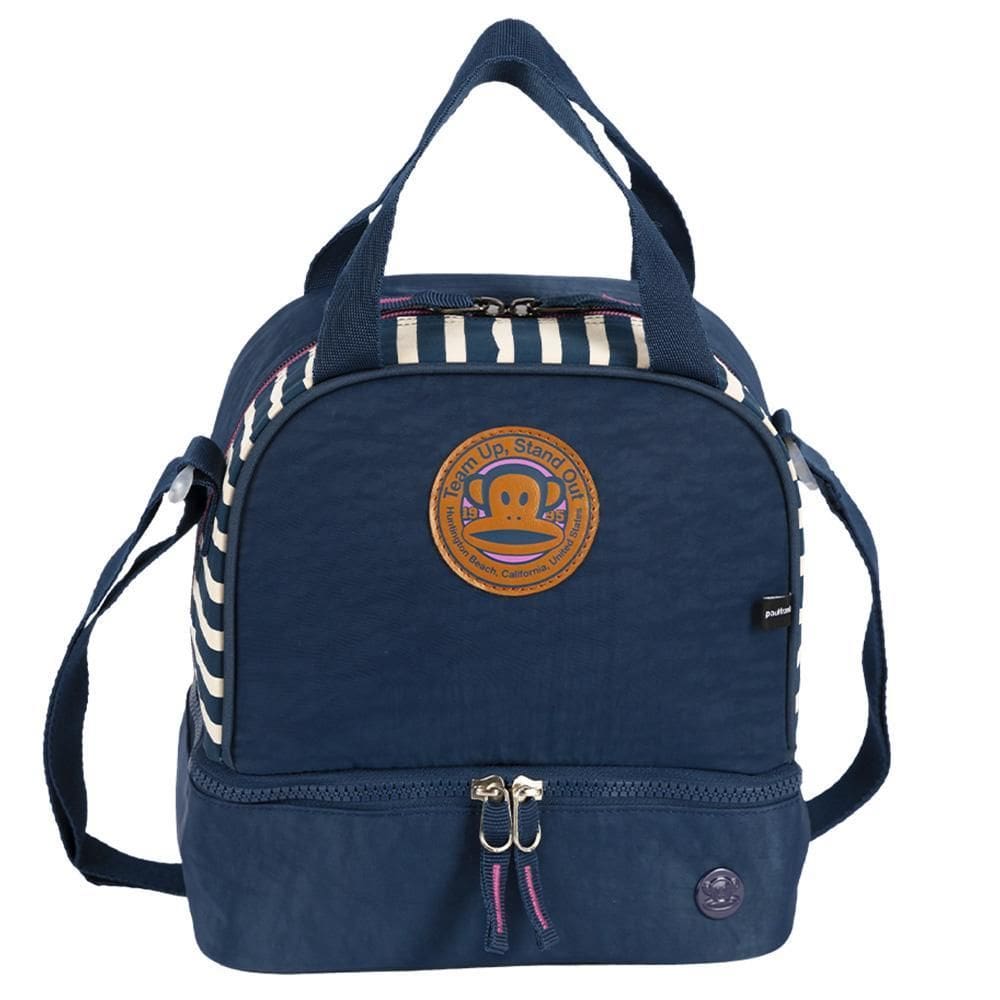 Lancheira Térmica 2 Compartimentos World Navy Paul Frank