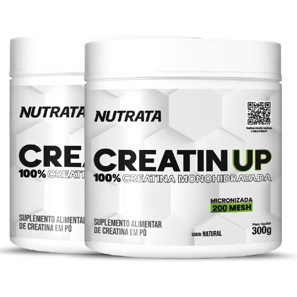 Kit 2X Creatin Up 300G Nutrata - Creatina Monohidratada