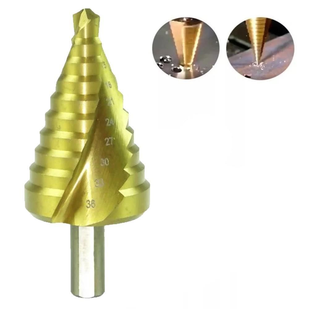 Broca Escalonada Em Aço Rápido 9 A 36Mm Starfer