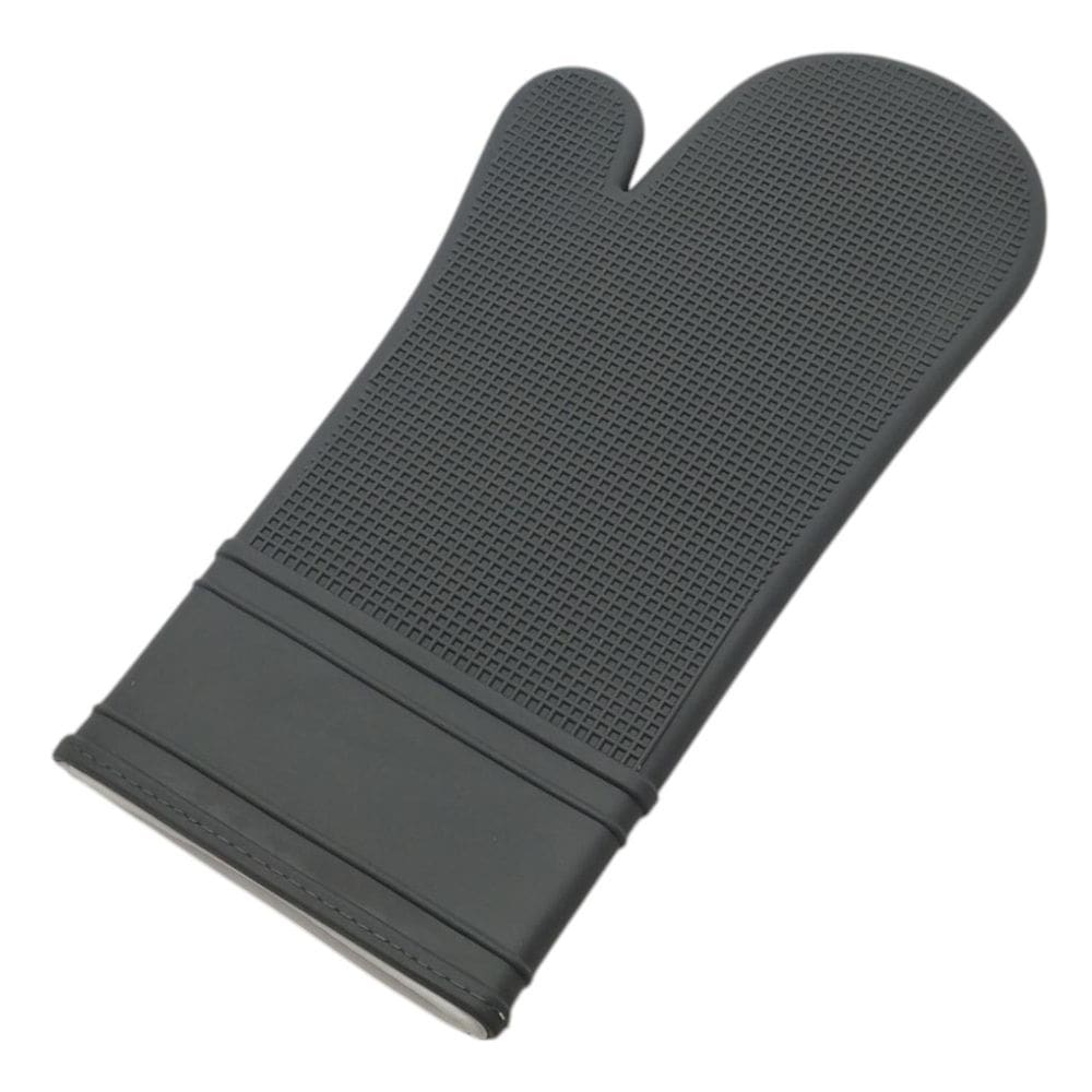 Luva Térmica De Silicone Para Cozinha Forno Fogão - Cinza