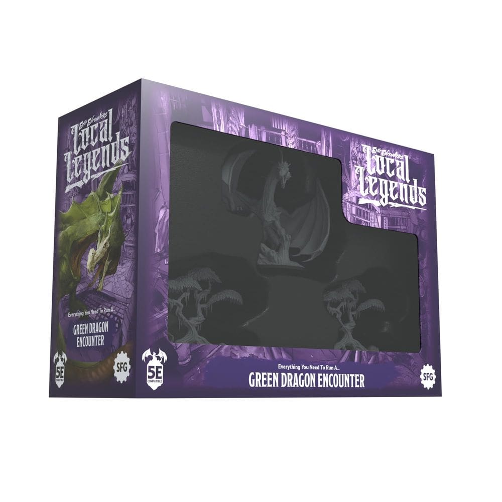 Jogo de RPG Epic Encounters Green Dragon Steamforged