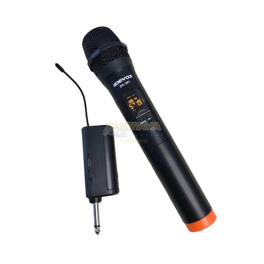 Microfone Sem Fio Devox Dx381M Mão