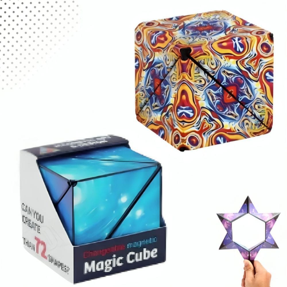Shape Shifting Cube Magnetic Galaxy New Arrival