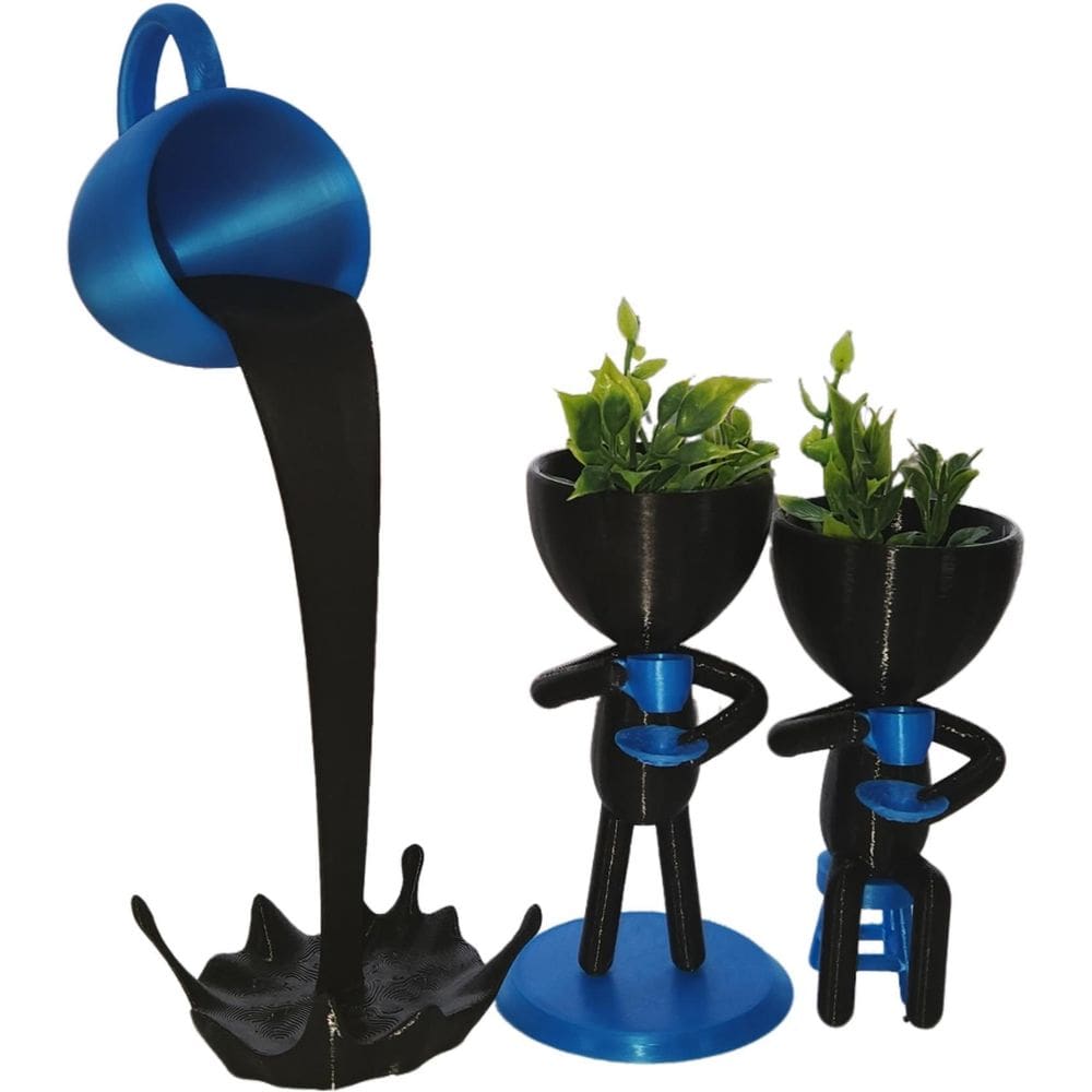 Cantinho Café Xícará Flutuante Vasos Bob Robert Plant Pre/Az