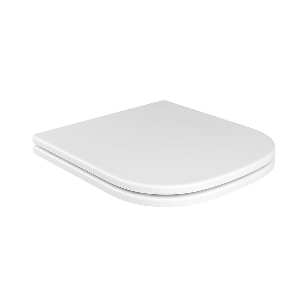 Assento Sanitário Poliéster Deca  Slow Close Bra