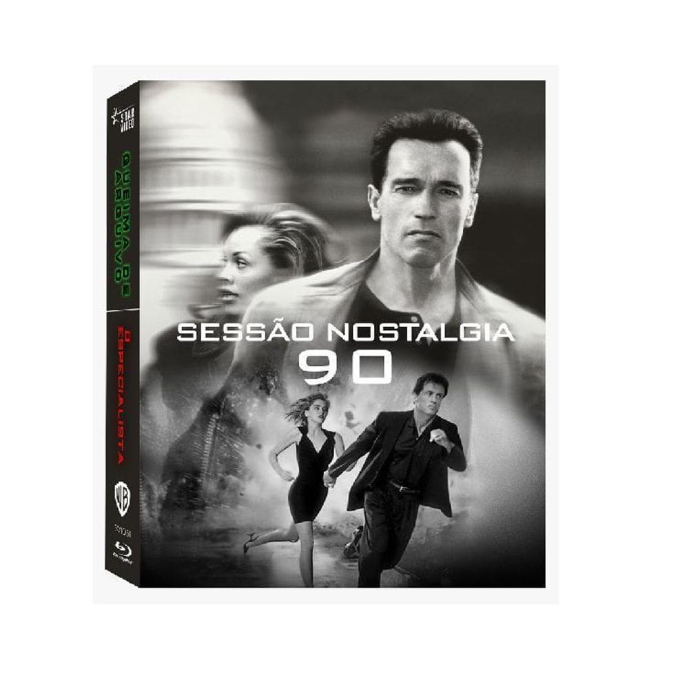 Blu-Ray Sessão Nostalgia 90 Queima De Arquivo O Especialista