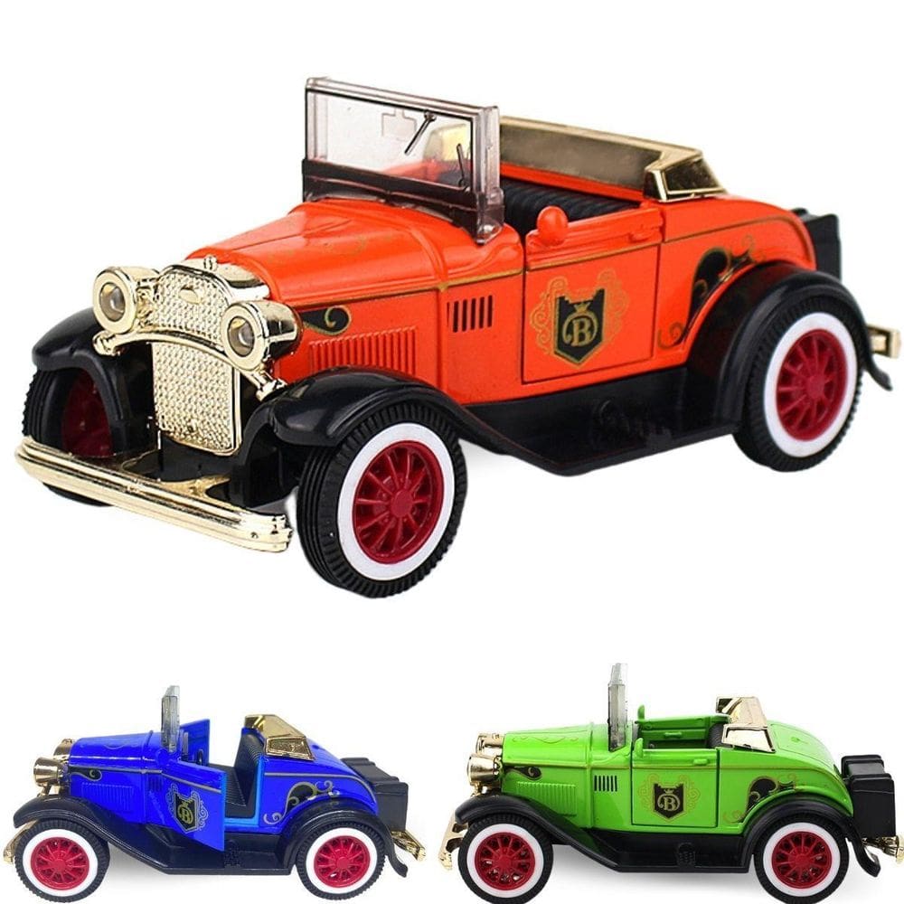 Carrinho Miniatura Clássicos - Laranja Conversível 1932