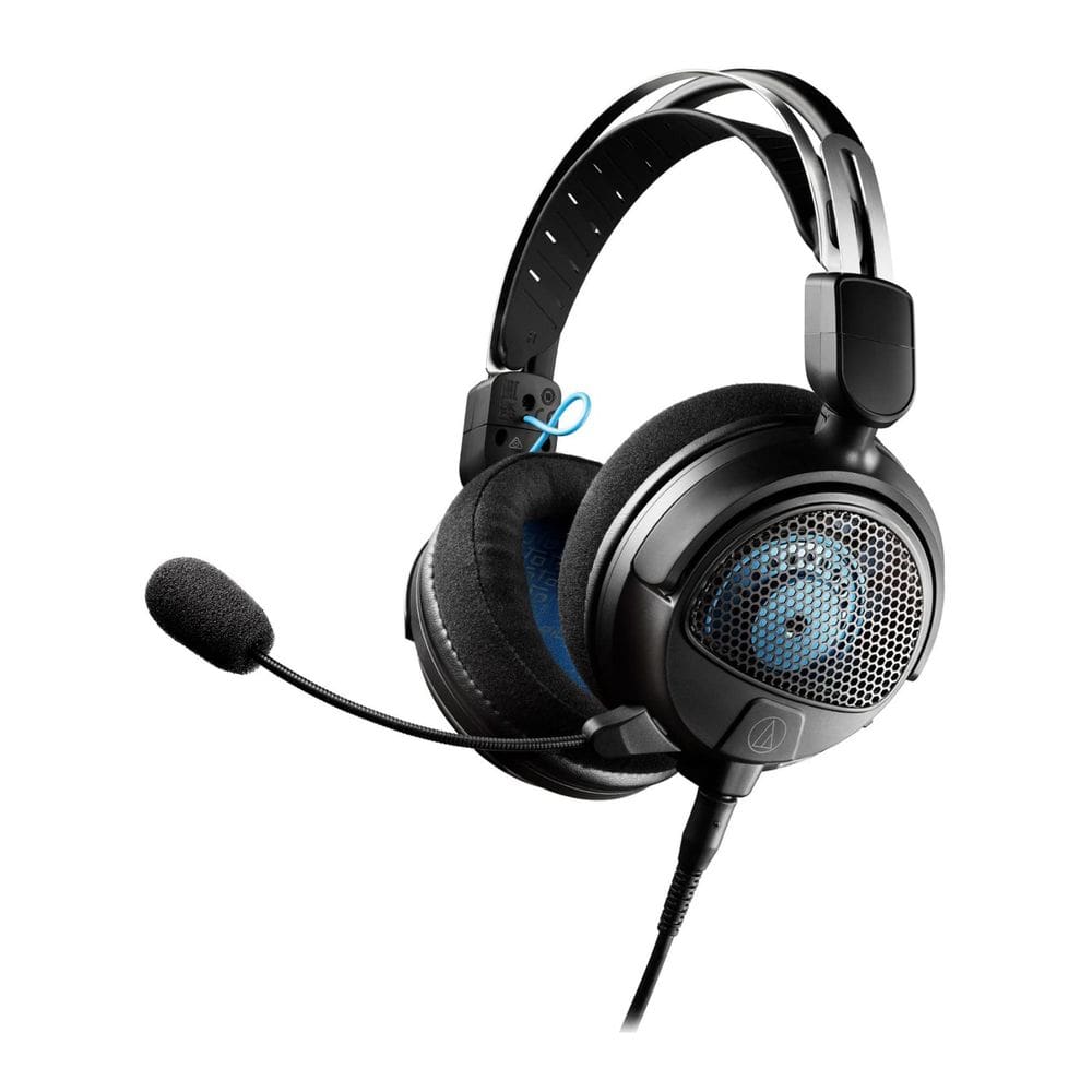 Fone de ouvido para jogos Audio-Technica ATH-GDL3BK Open-Back Black