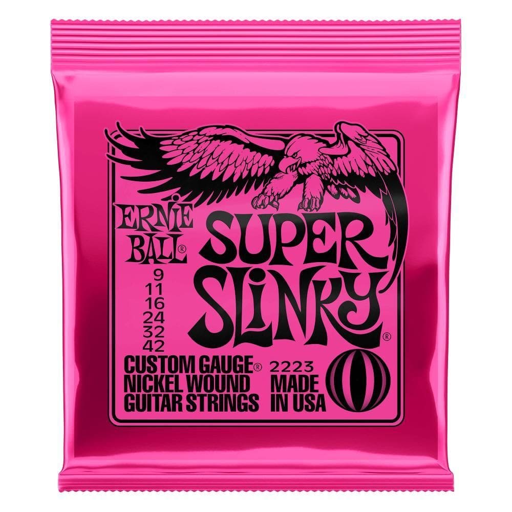 Kit 3X Enc Guit. Ernie Ball 2223 009/042 Super Slinky