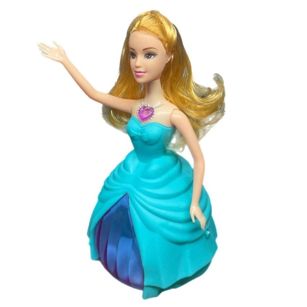 Boneca Angel Dançarina Com Luz E Som Vestido