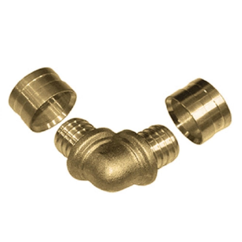 Cotovelo PEX Água 25x25mm Kit c/ 12 unid. Emmeti