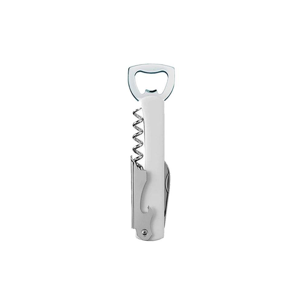 Abridor Saca-Rolhas Multiuso Inox Vinho Cerveja E Garrafas