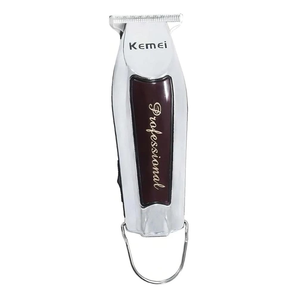 Aparador De Pelo Kemei Km-9163 Prateado