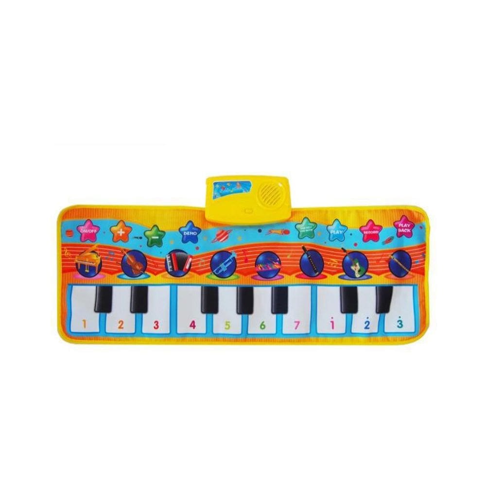 Tapete Piano Musical Infantil Amarelo - Vigo