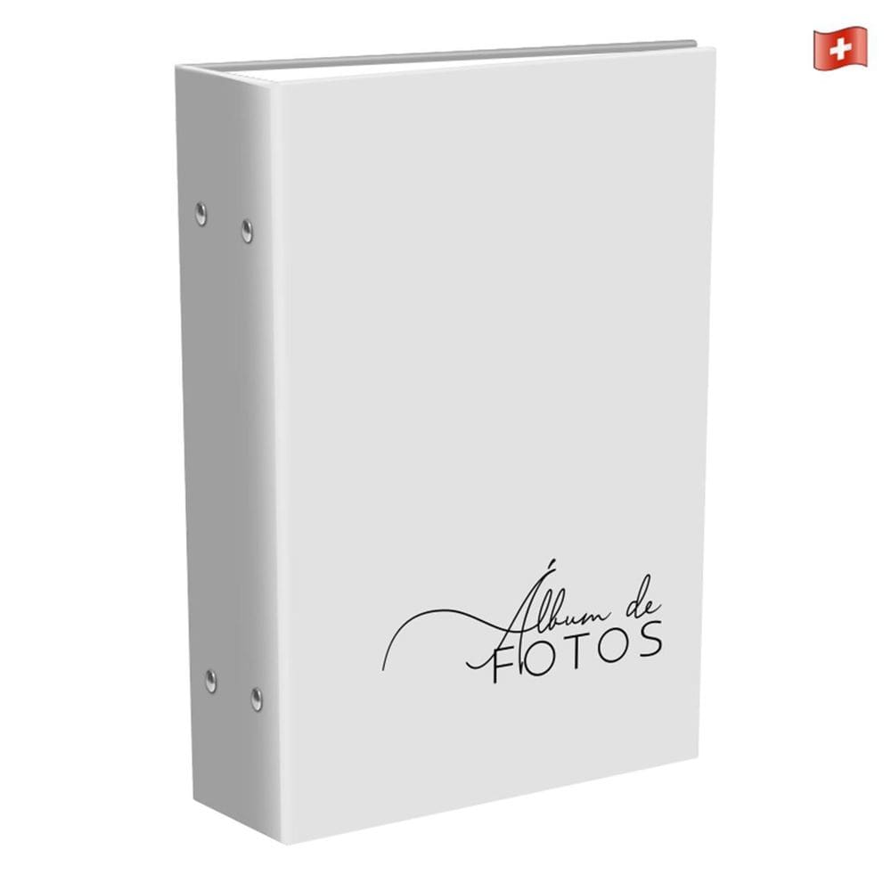 Álbum De 512 Fotos 10X15 Branco Fosco Lindo Especial 24H