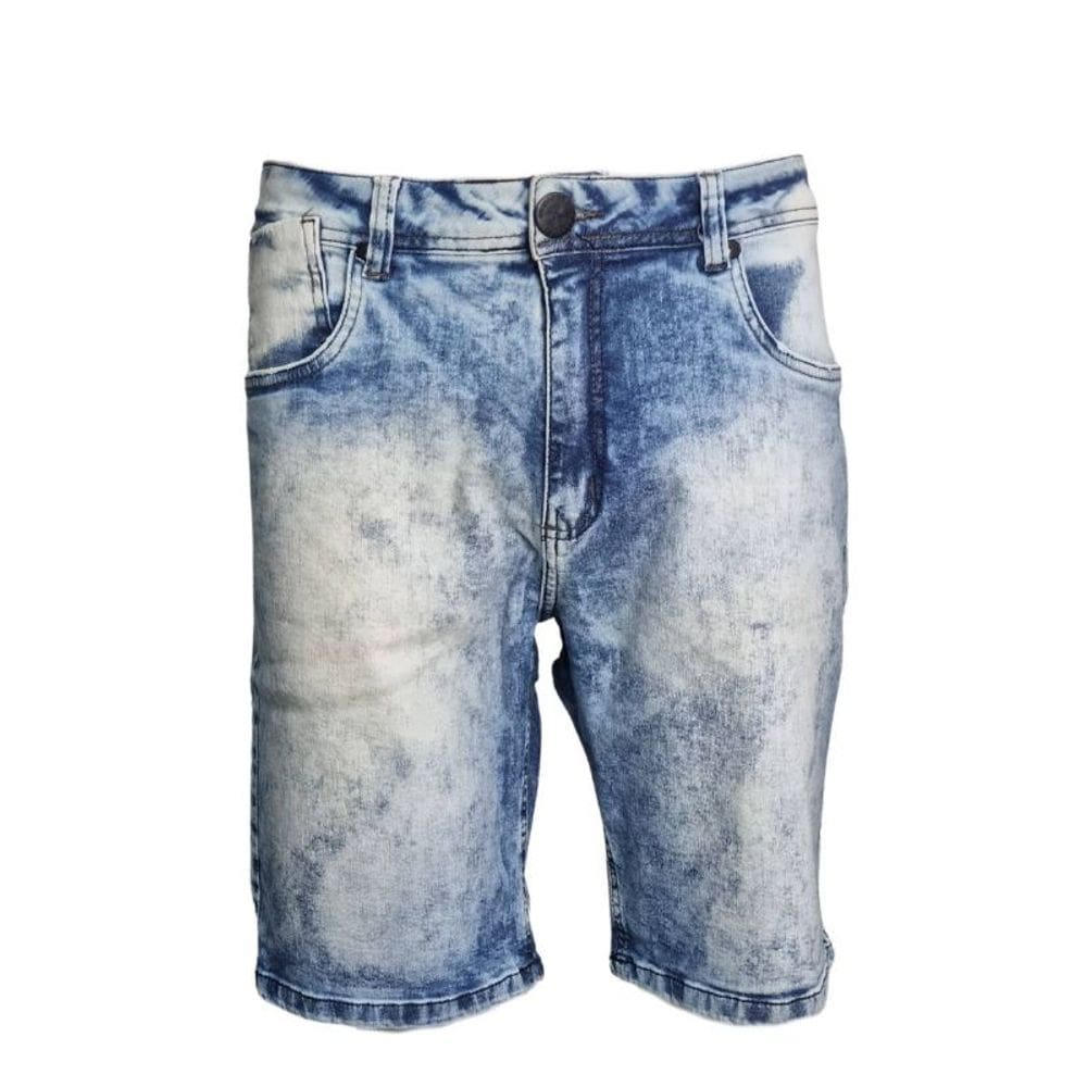 Bermuda Masculina Jeans Squadrão X Despojada