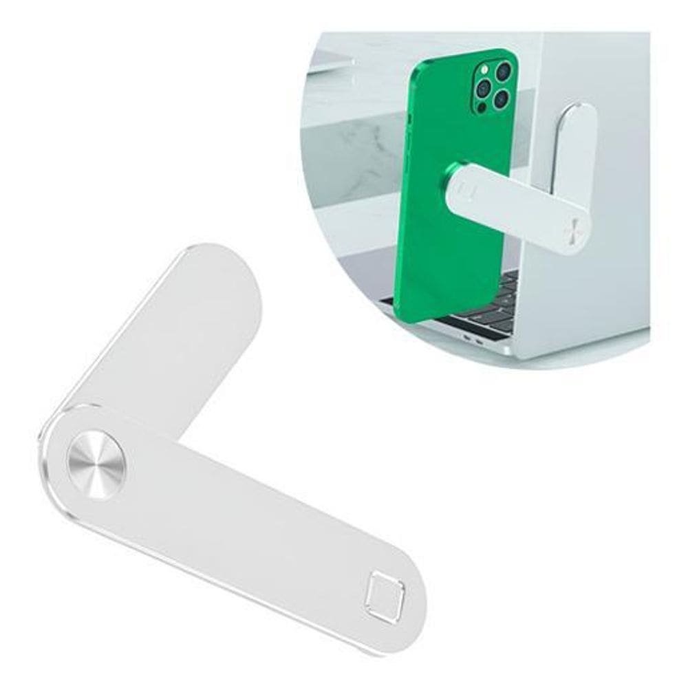 Suporte Universal Celular Clipe Magico Notebook Alumínio