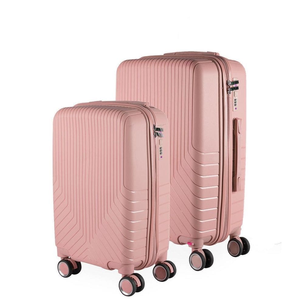 Conjunto Malas P E M Polipropileno Inquebrável Rose