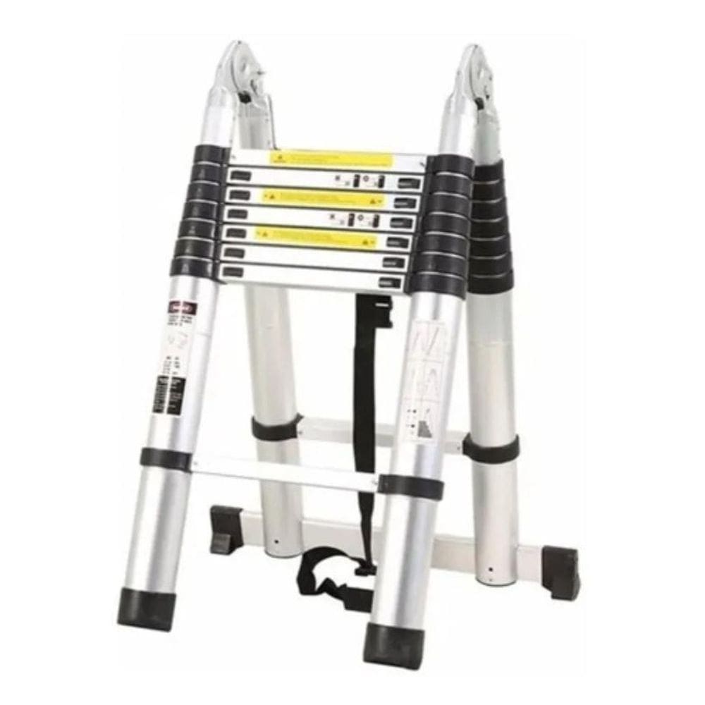 Escada de Alumínio 150kg com Encaixe - Resistente e Segura