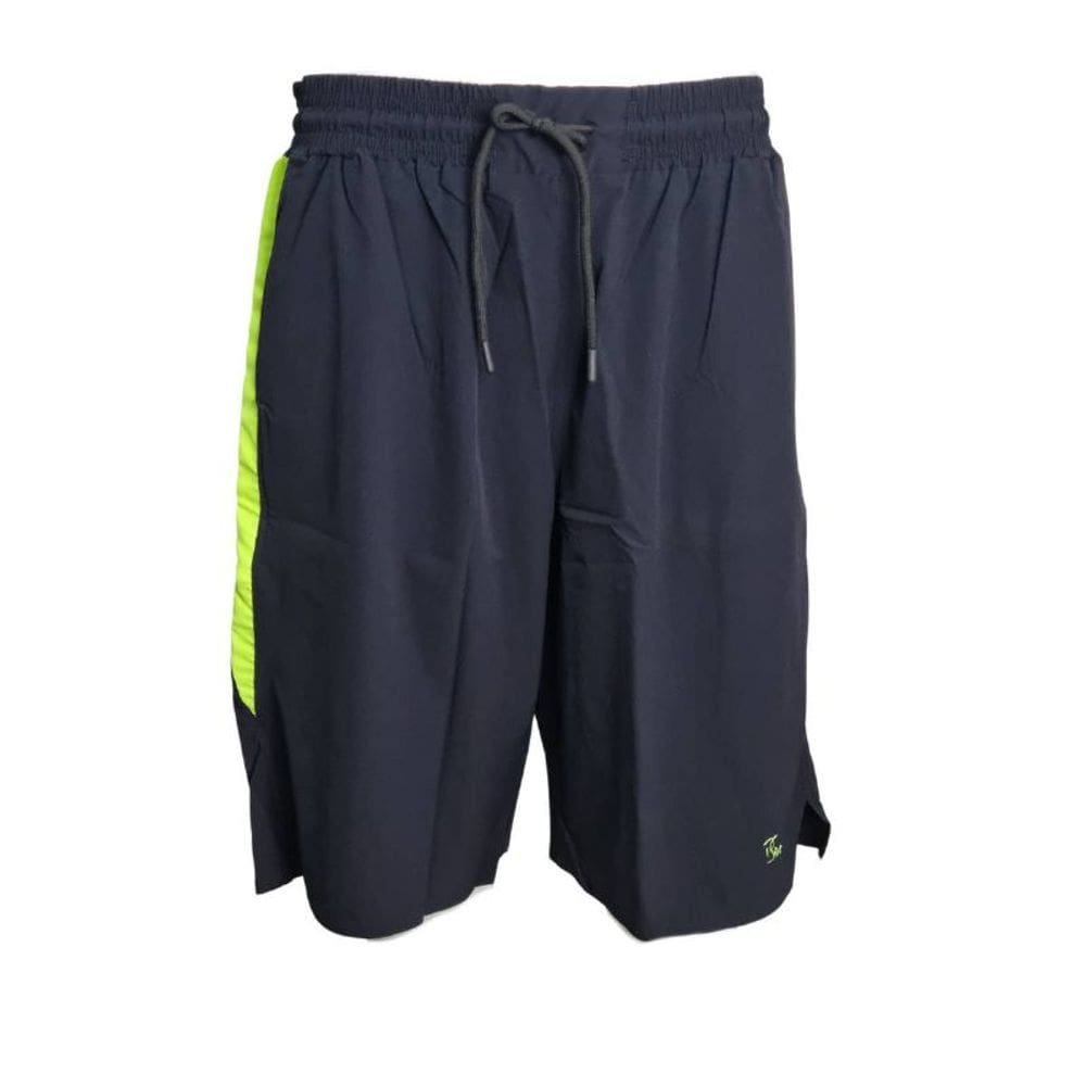 Short Masculino Tactel Projeto sport Plus Size Detalhe Neon