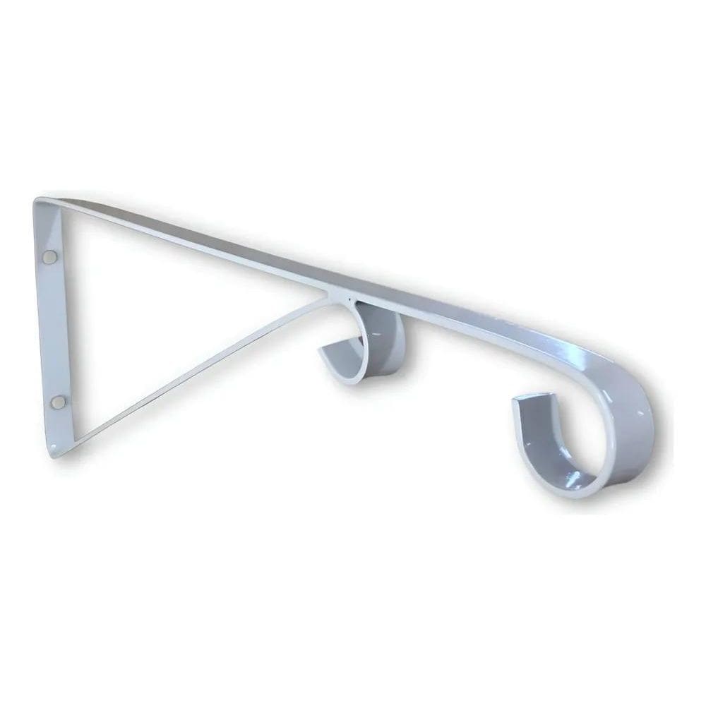 Mão Francesa Ferro 30Cm Para Pendurar Vaso De Plantas Parede