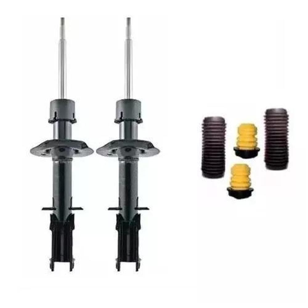 Par Amortecedor Dianteiro Siena+ Kit Batente 2001 Até 2012