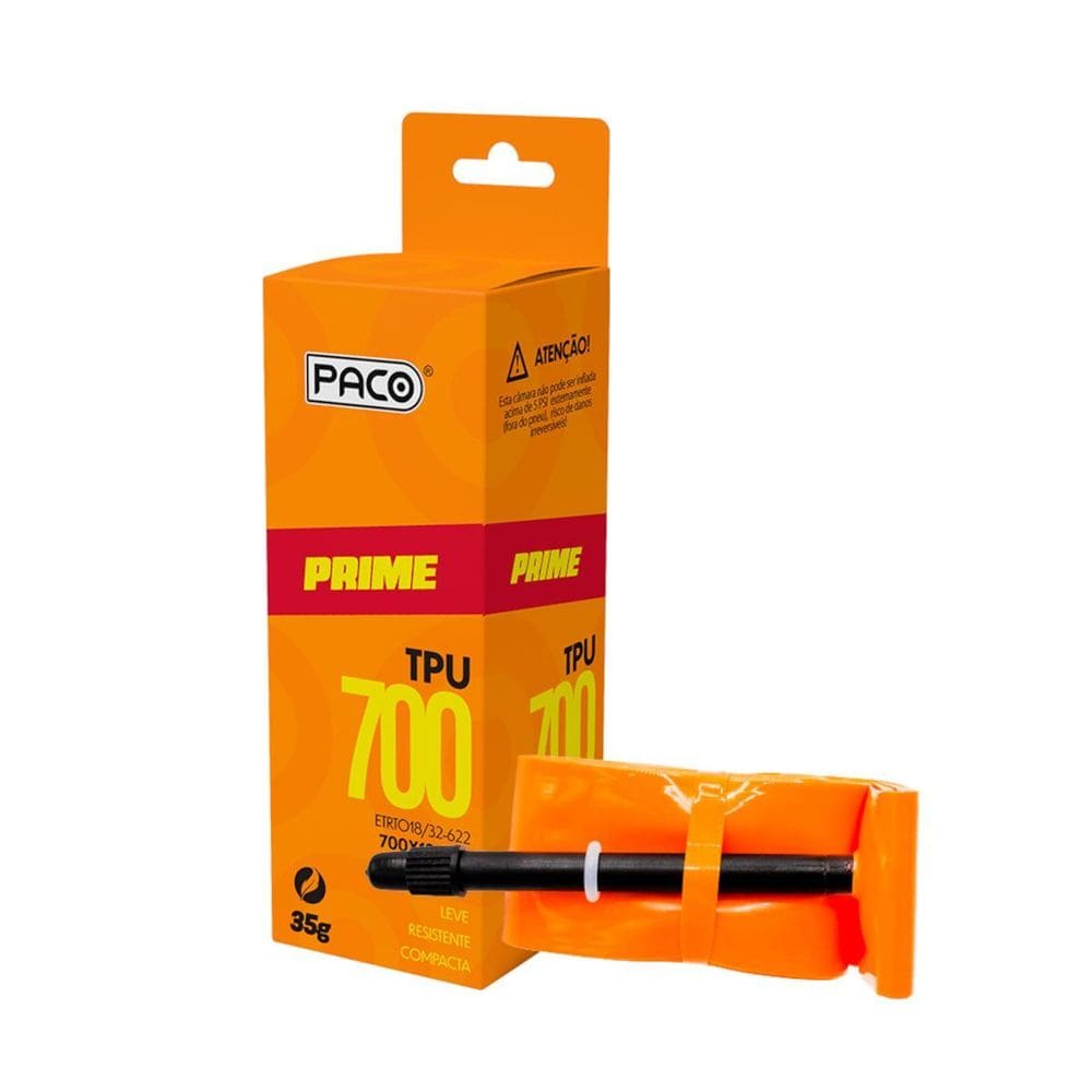 Camara De Ar Paco 700X18/32C Tpu 65Mm Presta