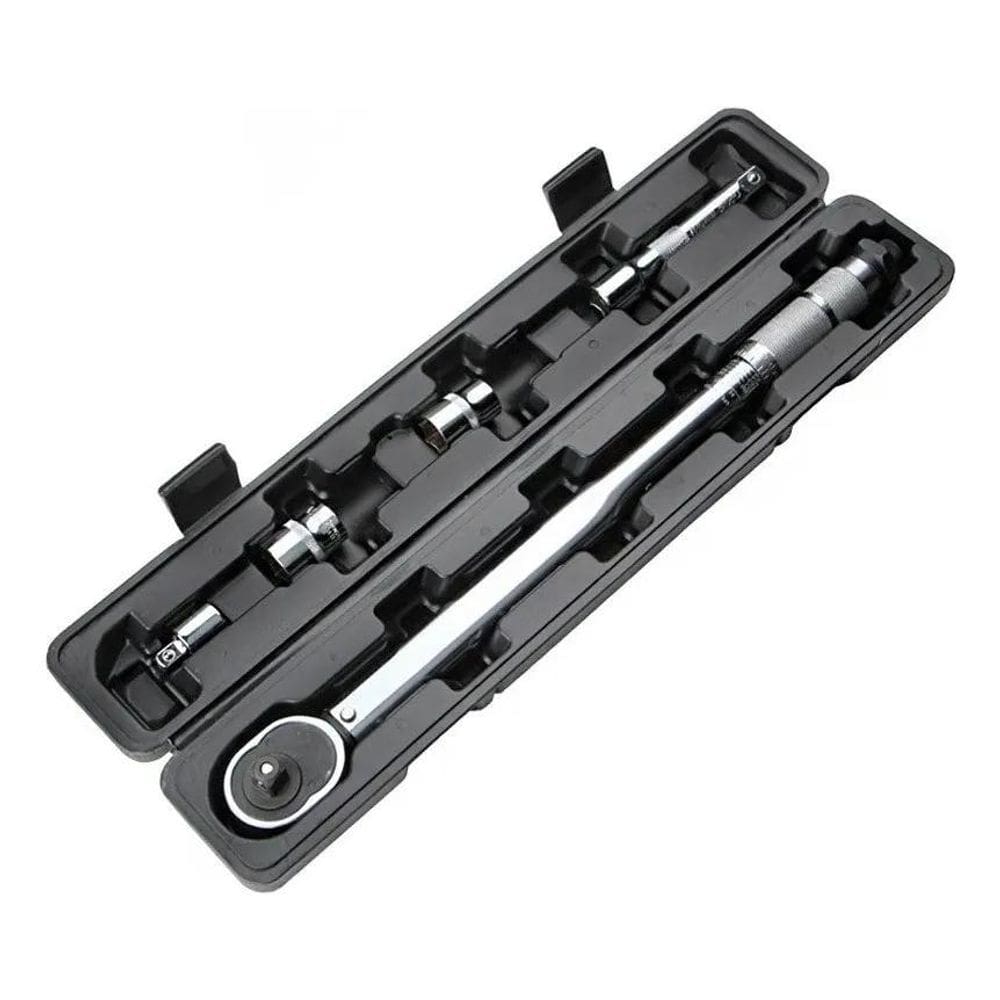 2X Torquímetro Estalo 1/2 Conjunto Adaptador E Alongador 210