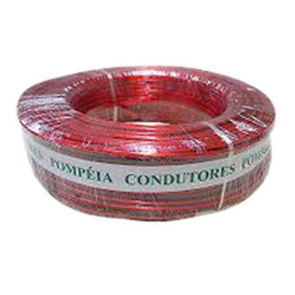 Fio Cabo Auto Plastic Pompeia Profissional 50,00 Mm Rolo...