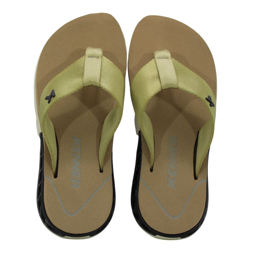 Chinelo Masculino Kenner Djj-40 Rakka Dourado