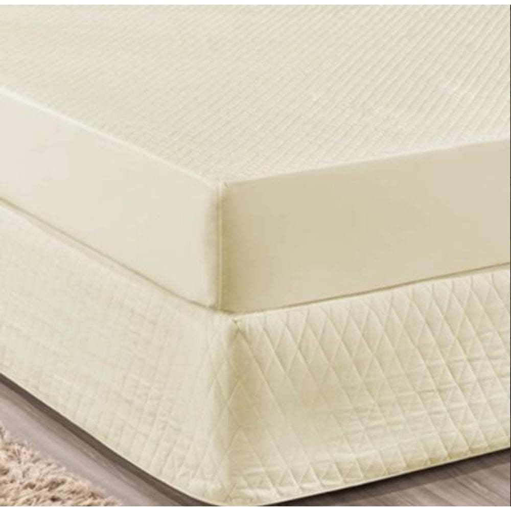 Capa Para Colchão Impermeável Matelada Casal Padrão Avelã