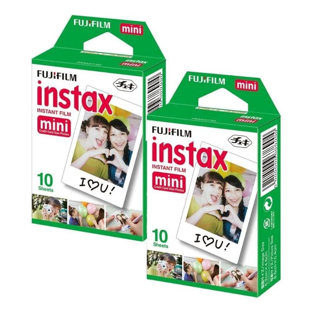 2X Filme Instantâneo Instax Mini 7S 20 Fotos