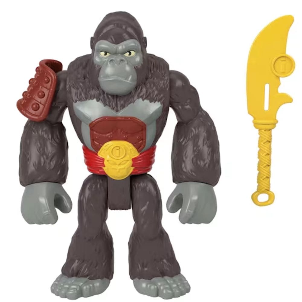 Boneco Imaginext Mundo Aventura Figura de Ação Gorila XL - Mattel