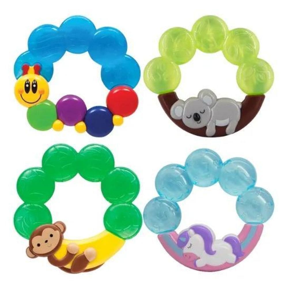 Mordedor Com Água Bebê Resfriável Gelado Buba Bebê