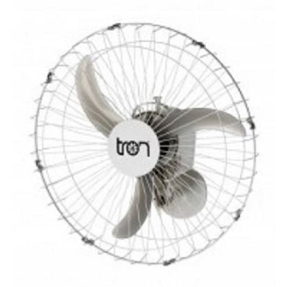 Ventilador De Parede Tron Grade Metal 60.cm Branco Bivolt