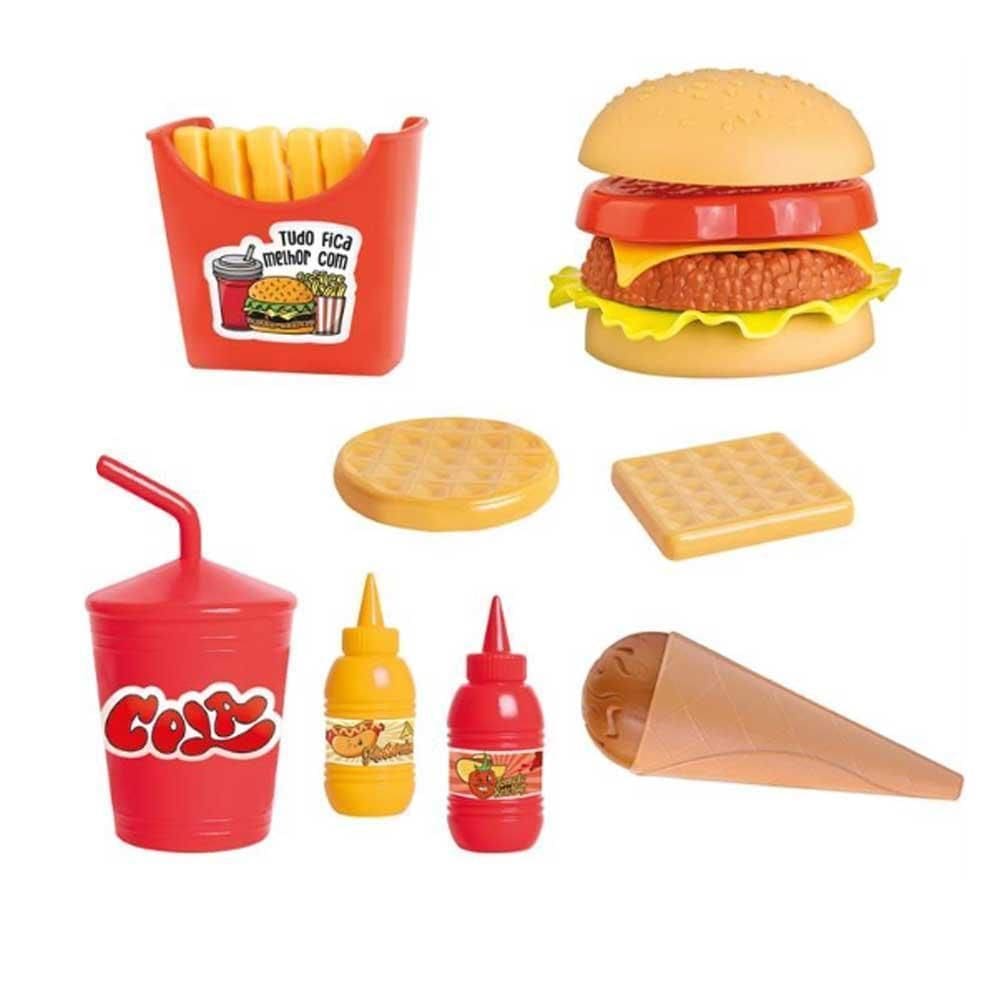 Maletinha De Pintura Happy Food Samba Toys Ref.0811