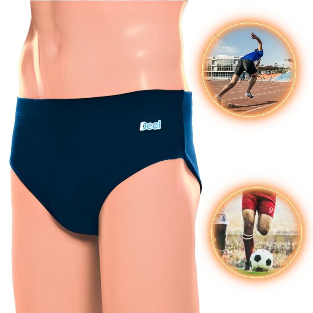 Suporte Atlético Protetor Escrotal Esporte Marinho Tamanho M