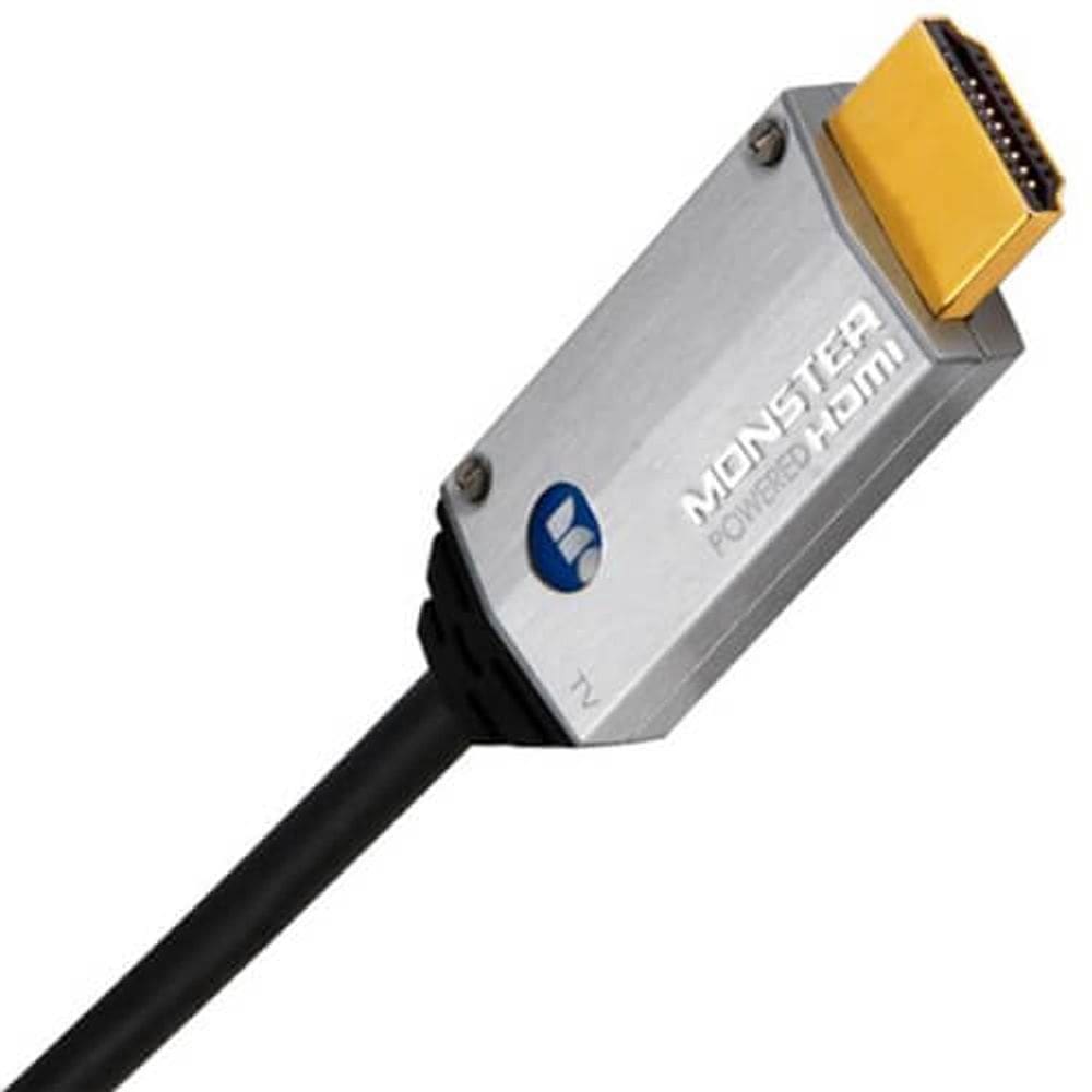 Cabo HDMI Monster SuperThin, conectores dourados de 1,2 m, 4 pés e 24 quilates