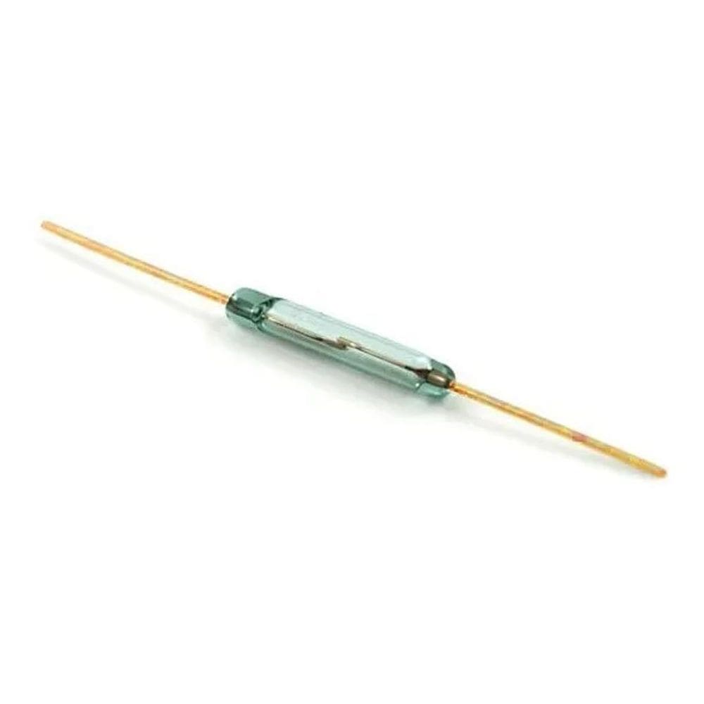 2X Sensor Magnético Reed Switch Dourado Kit Com 10 Peças