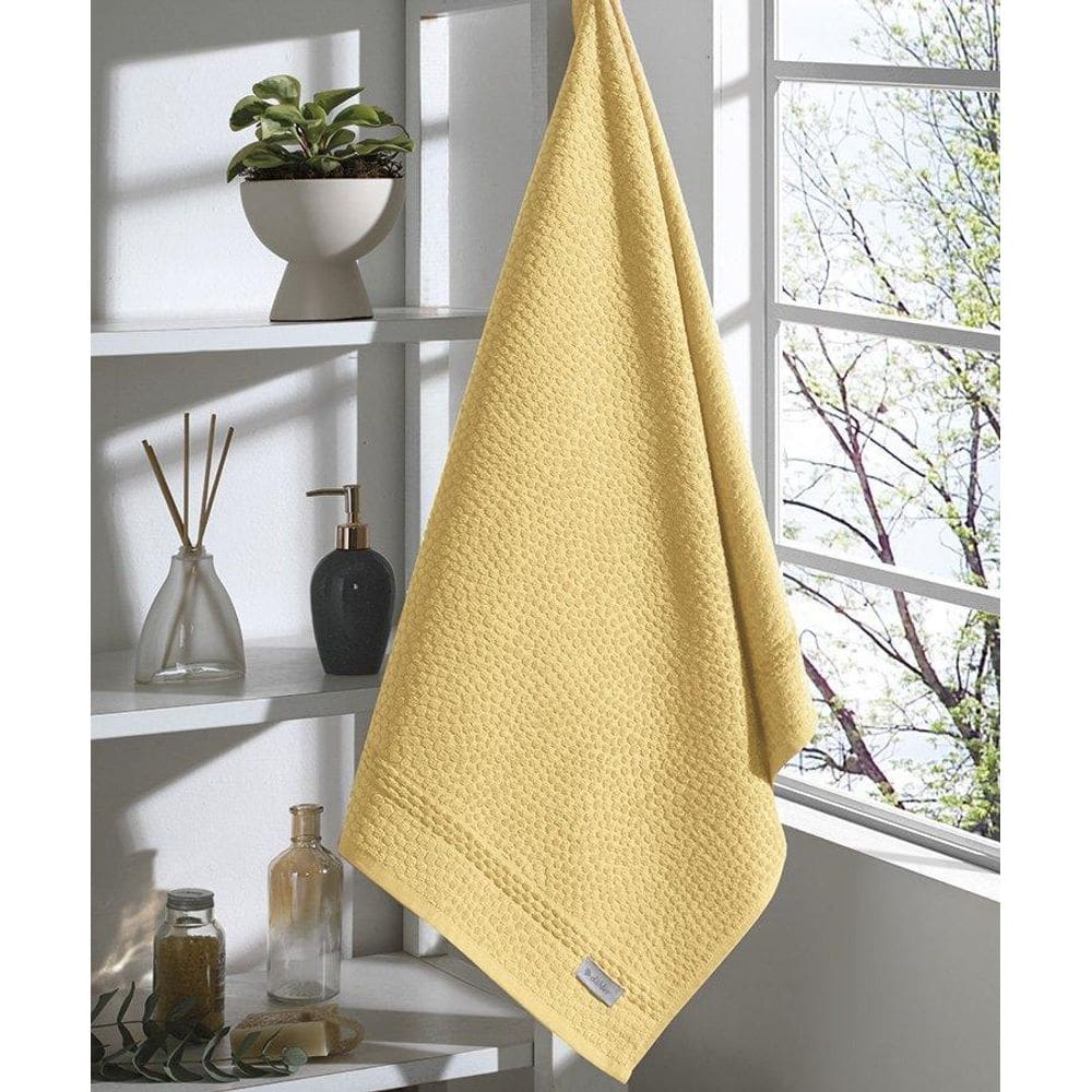 Toalha De Banho Dhler Pérola Amarelo