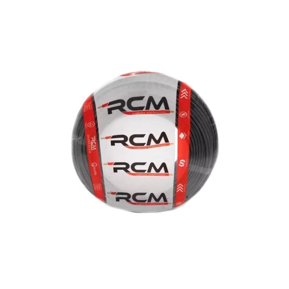Cabo Flexível PP 5 Vias 1,5mm 1KV RCM Preto 100 Metros