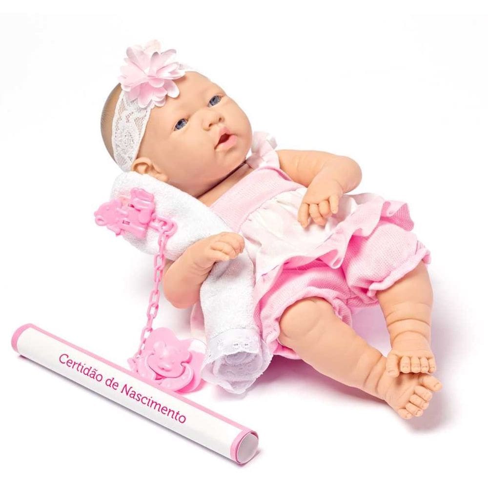 Boneca Baby Ninos Cotiplás 2032 com Acessórios Inclusos