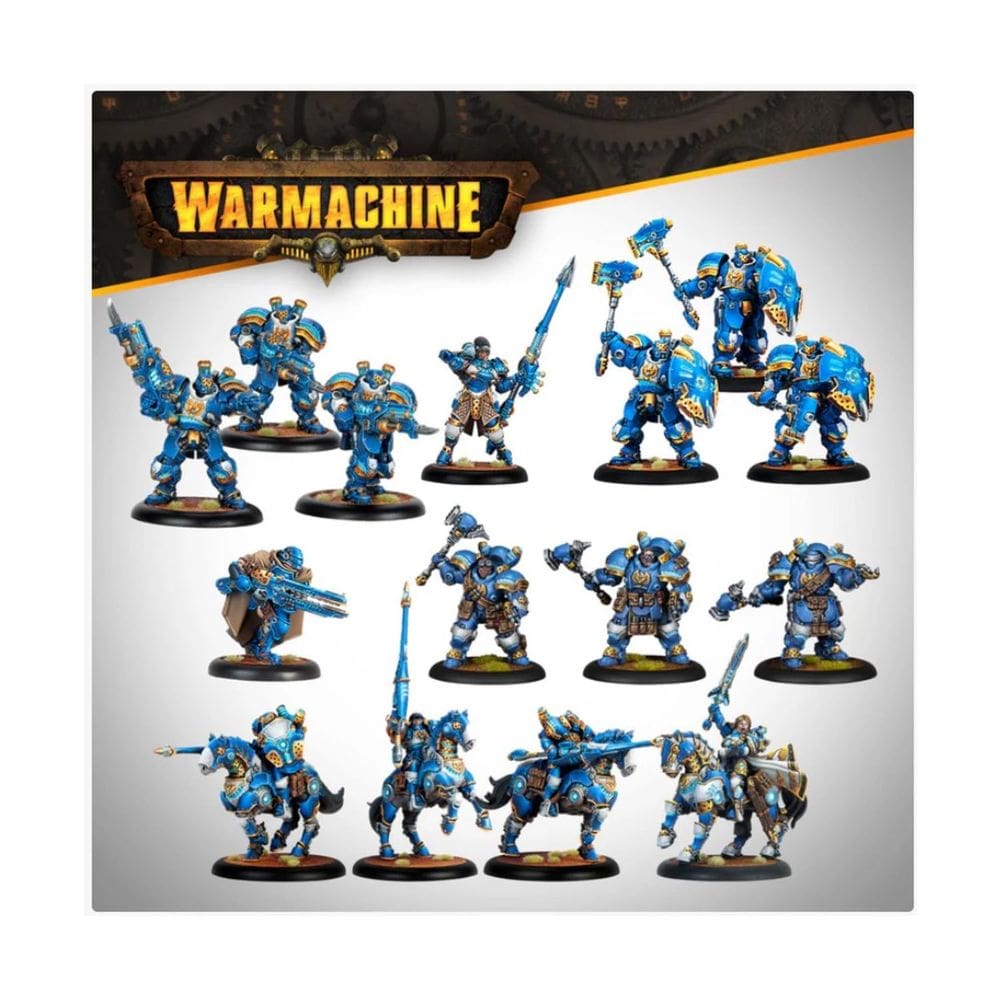 Jogo de Tabuleiro Steamforged Games Warmachine Cygnar Storm Legion Expansion