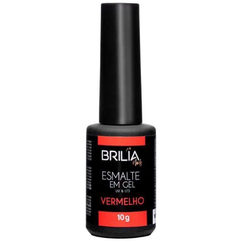 Brilia Nail Esmalte Vermelho 10G
