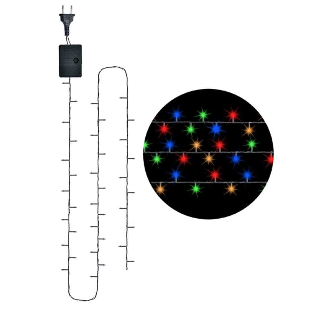 Pisca Pisca Natalino 4,2m Colorido 110v