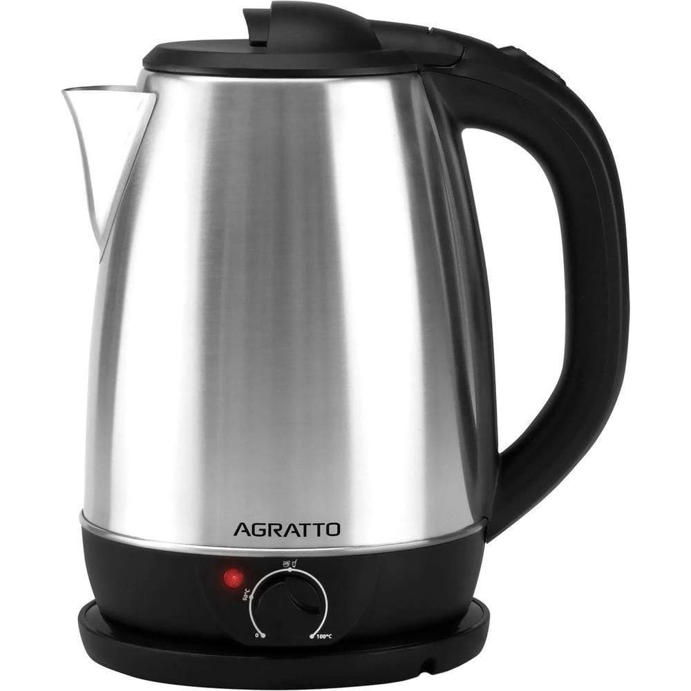 Chaleira Elétrica Agratto Aroma 2,2 Litros Inox 110V