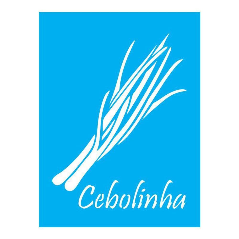 Stencil Tamako Cebolinha - 15X20Cm - Ref A3406