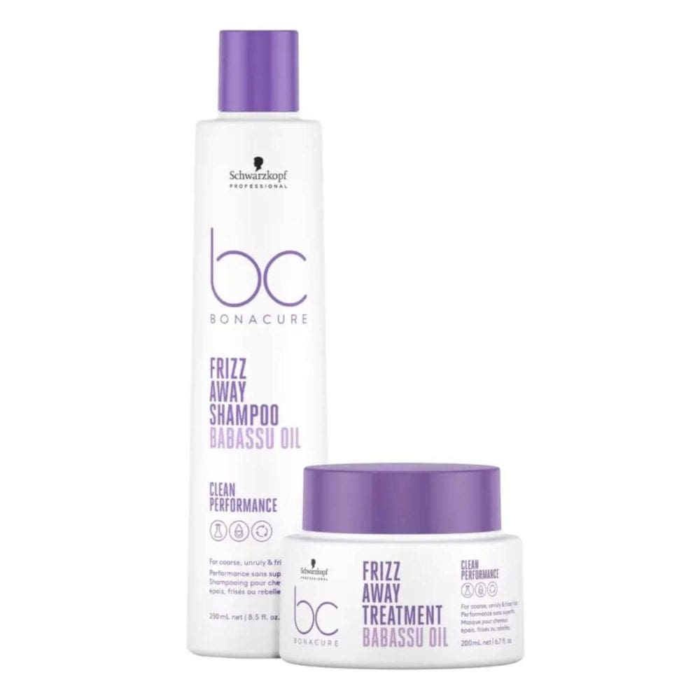 Kit Bonacure Schwarzkopf Sh Másc Clean Frizz AwayHome Care