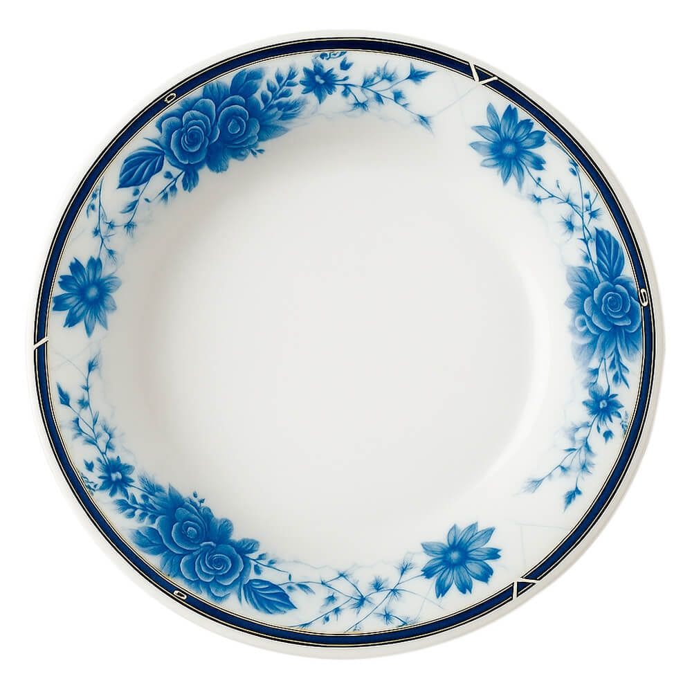 Prato Fundo em Porcelana Aline 1 peça - Hauskraft