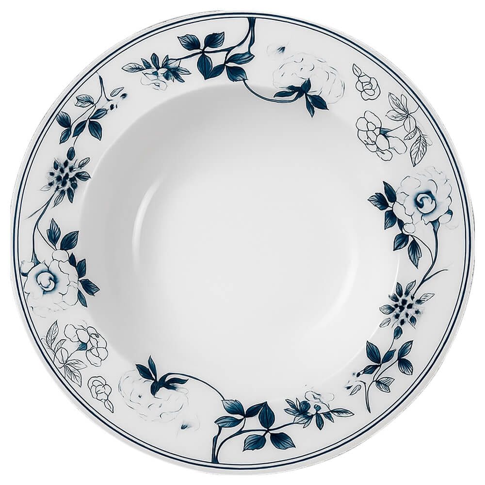 Prato Fundo em Porcelana Mayara 1 peça - Hauskraft